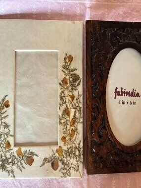 Two artful picture frames. NWT